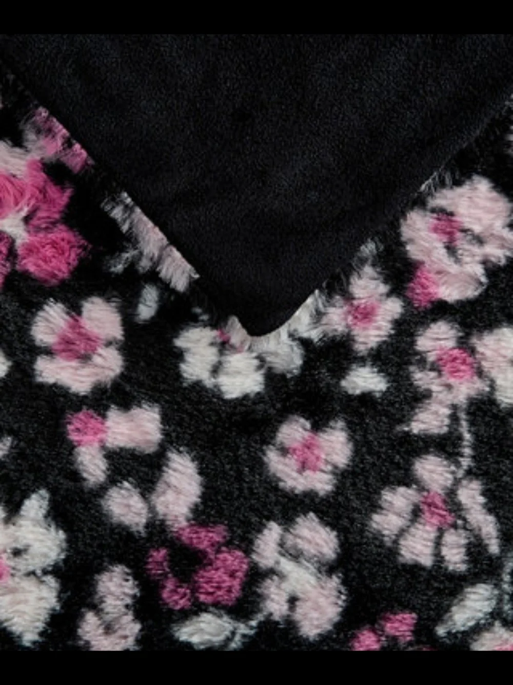 Betsey Johnson Plush Throw In Butterfly Tiger Or Leopard Rosette, NWT
